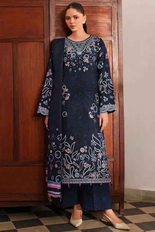 Farasha Meline Premium Viscose 25 Blue Viscose – view 1 – Poshaq