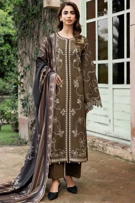 Farasha Eminence Khaddar 25 Sand Khaddar – view 1 – Poshaq
