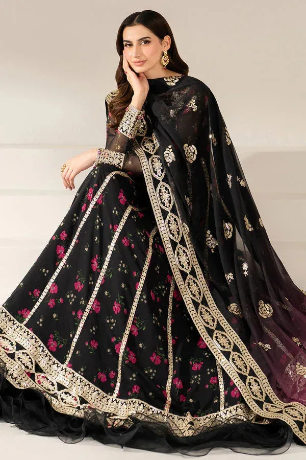 Farasha Fiorella Formals Black Raw Silk – view 6 – Poshaq