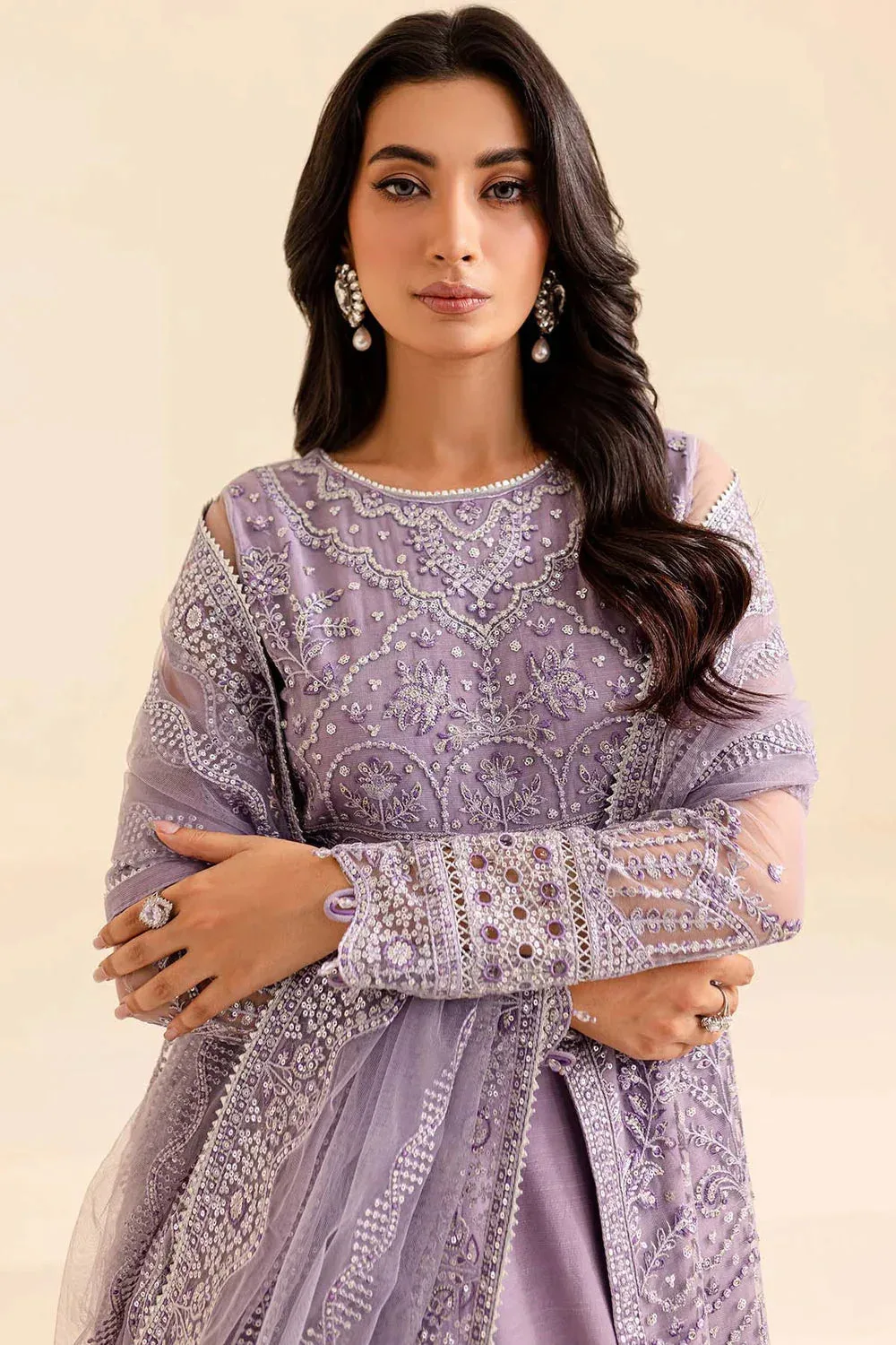 Farasha Lumiere Formals Fuchsia Raw Silk – view 6 – Poshaq