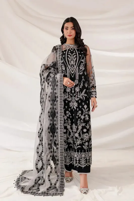 Farasha Lumiere Luxury Collection 23 Raw Silk – view 1 – Poshaq