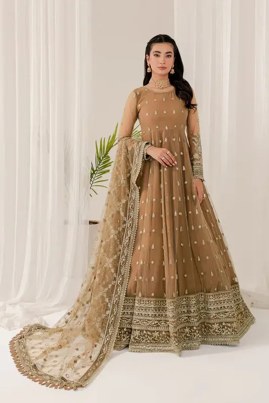 Farasha Lumiere Luxury Collection 23 Raw Silk – view 1 – Poshaq
