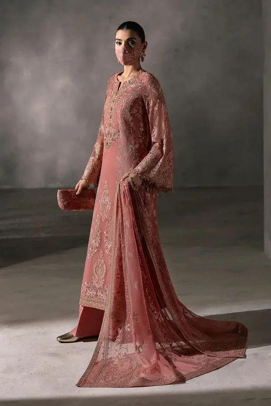 Flossie Laconic Formals Champagne Pink Organza – view 1 – Poshaq