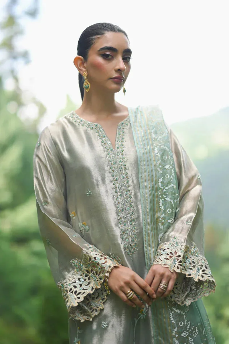 Hue Pret Farasha Luxury Winter Mint Tissue – view 3 – Poshaq