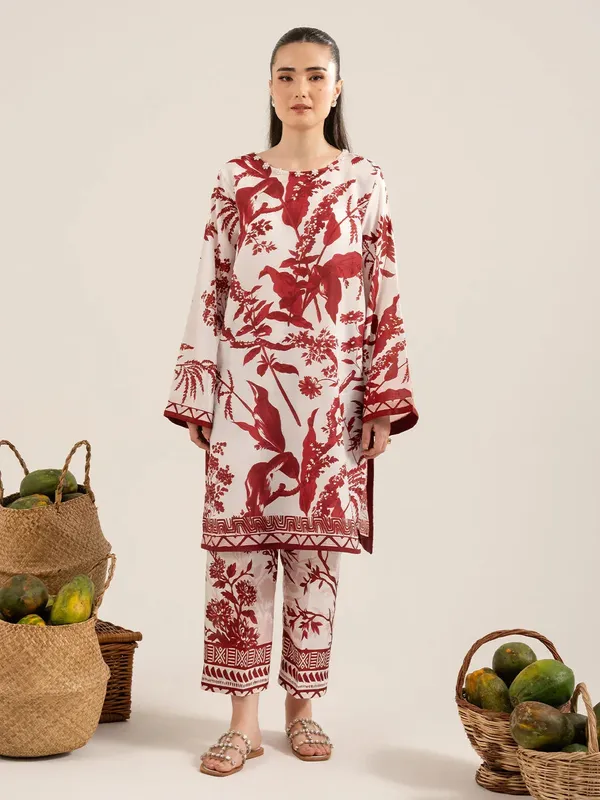 Izel Sunset street Pret White Lawn – view 1 – Poshaq