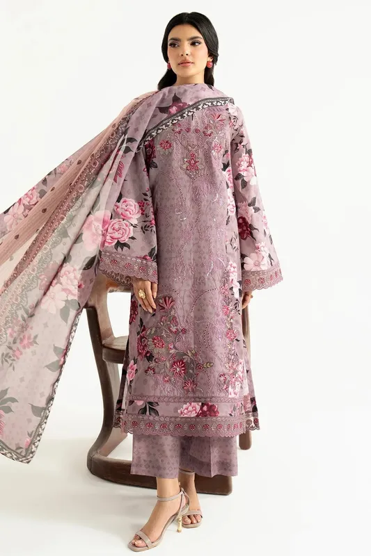 Imrozia Premium Sifa Casuals Mauve Silk – view 1 – Poshaq