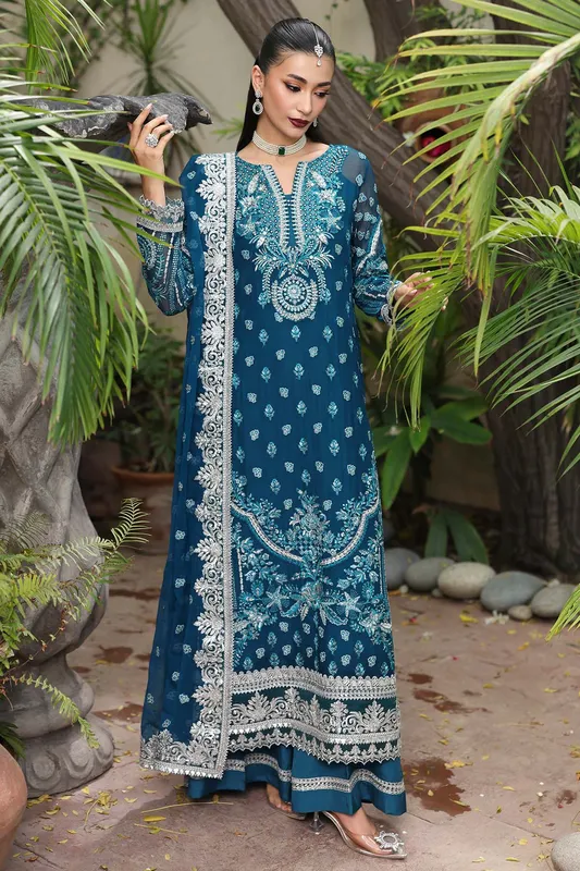 Imrozia Premium Sea Green Raw Silk – view 1 – Poshaq
