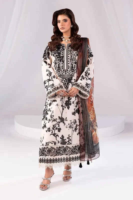 Imrozia Premium Noor 25 White Cotton – view 1 – Poshaq