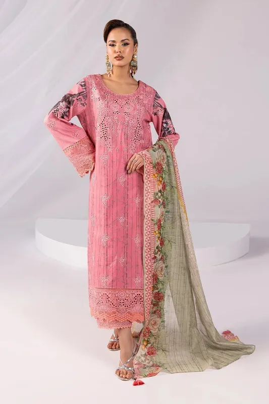 Imrozia Premium Noor 25 Rose Pink Cotton – view 1 – Poshaq