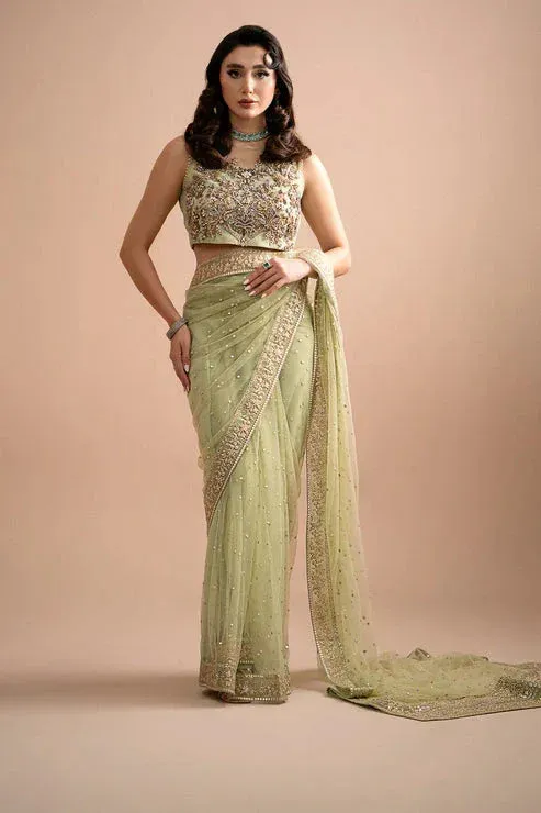 Imrozia Premium Lumiere Luxury Sarees Organza – view 1 – Poshaq