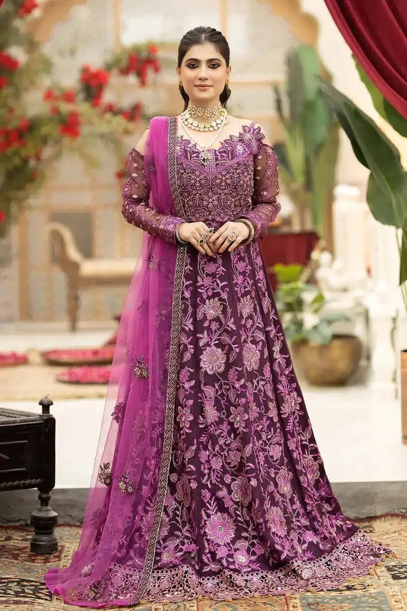 Imrozia Premium Falesia Formals 23 Purple Raw Silk – view 1 – Poshaq