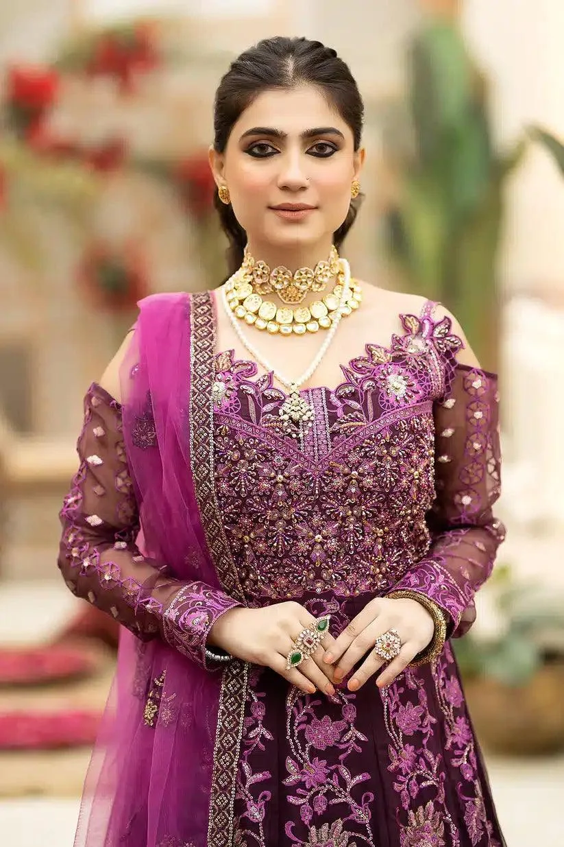 Imrozia Premium Falesia Formals 23 Purple Raw Silk – view 4 – Poshaq