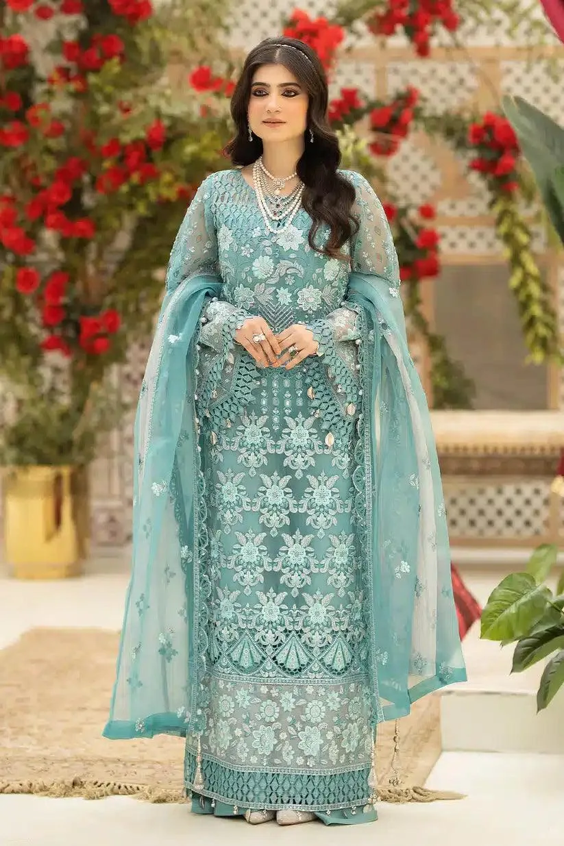 Imrozia Premium Falesia Formals 23 Sea Green Raw Silk – view 1 – Poshaq