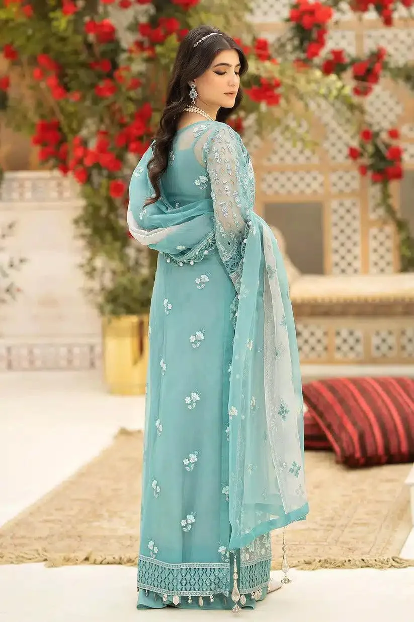 Imrozia Premium Falesia Formals 23 Sea Green Raw Silk – view 2 – Poshaq