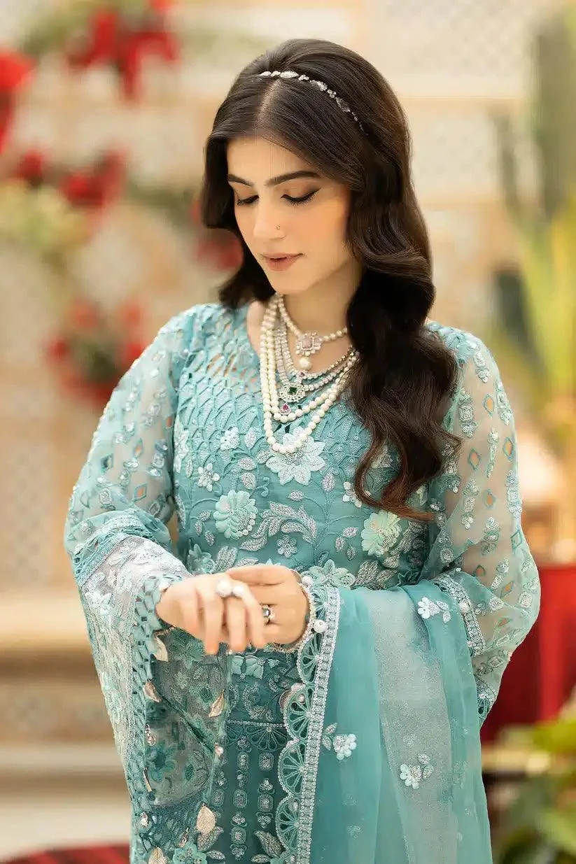 Imrozia Premium Falesia Formals 23 Sea Green Raw Silk – view 3 – Poshaq