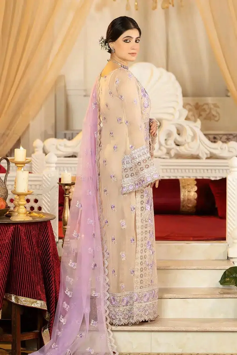 Imrozia Premium Falesia Formals 23 Beige Raw Silk – view 2 – Poshaq