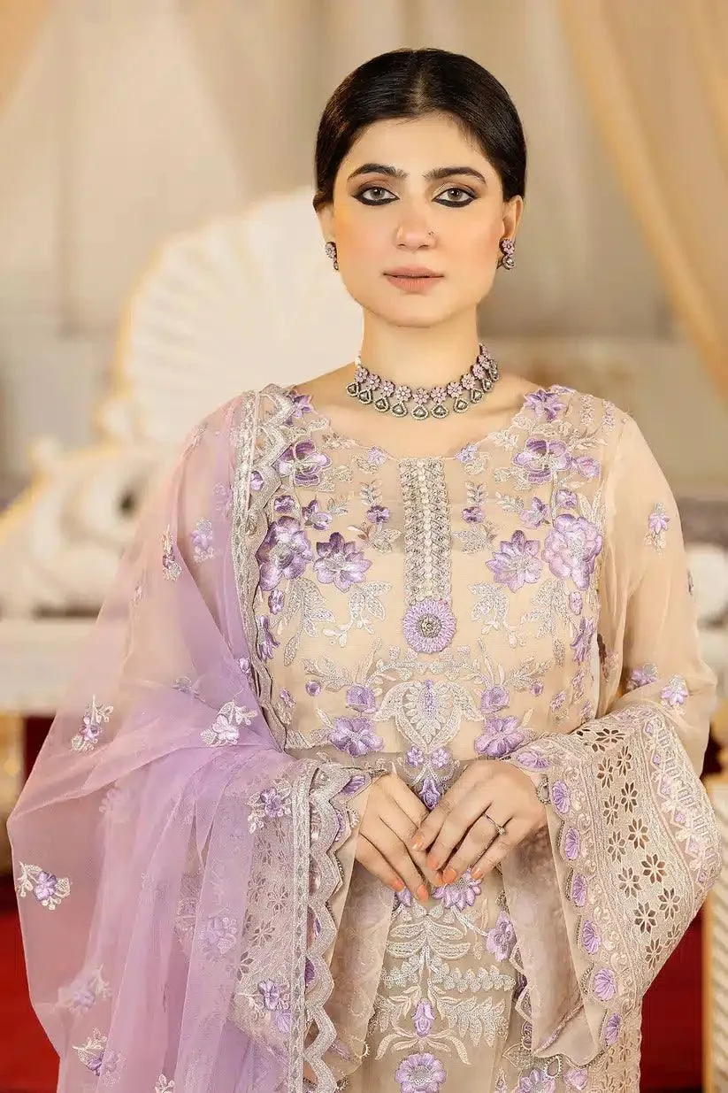 Imrozia Premium Falesia Formals 23 Beige Raw Silk – view 3 – Poshaq