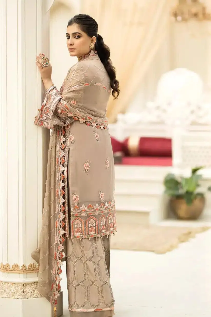 Imrozia Premium Falesia Formals 23 Beige Raw Silk – view 3 – Poshaq