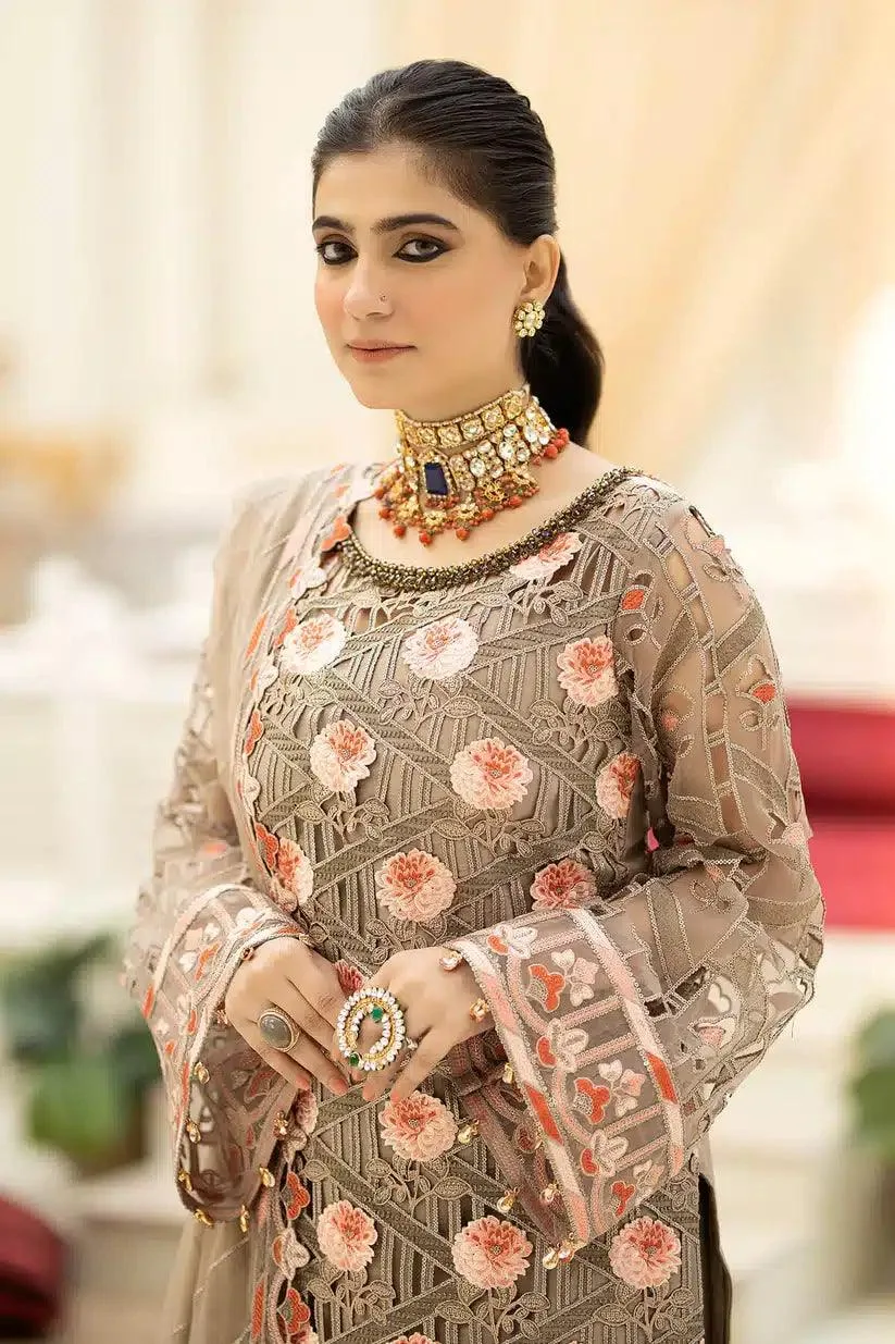 Imrozia Premium Falesia Formals 23 Beige Raw Silk – view 4 – Poshaq