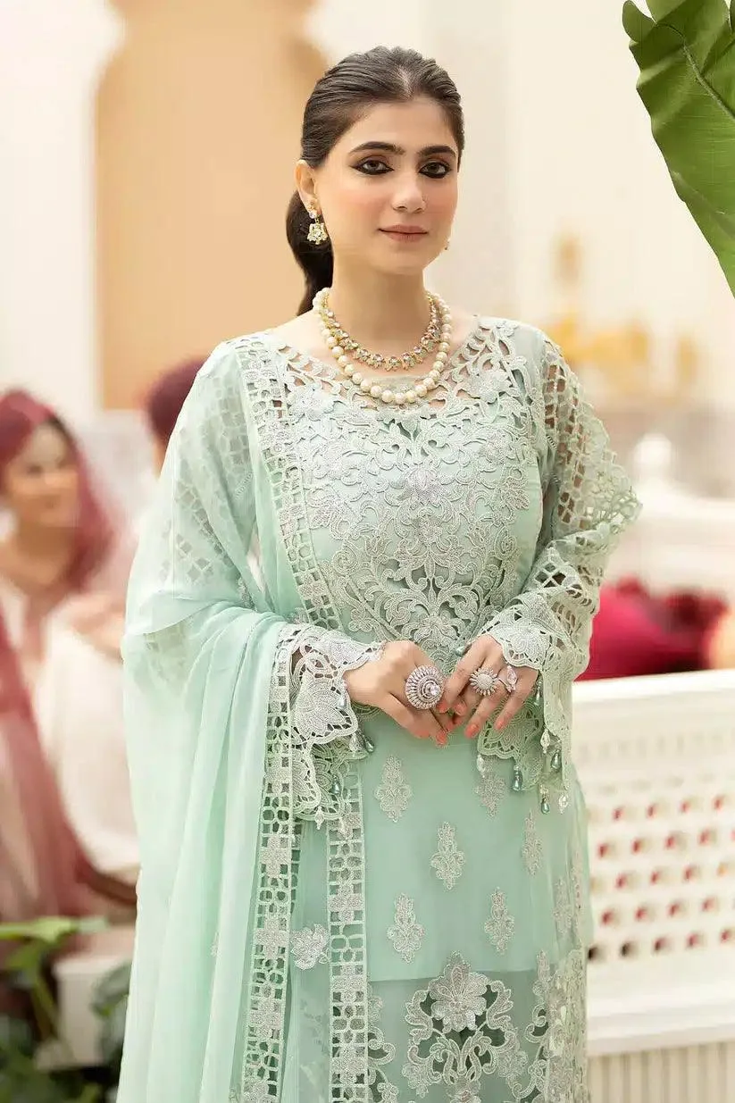 Imrozia Premium Falesia Formals 23 Sea Green Raw Silk – view 2 – Poshaq
