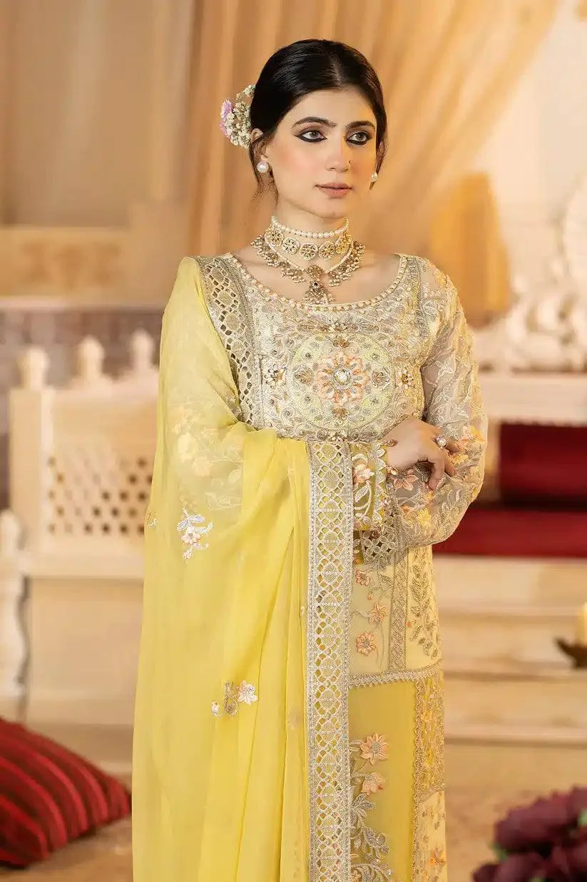 Imrozia Premium Falesia Formals 23 Yellow Raw Silk – view 2 – Poshaq