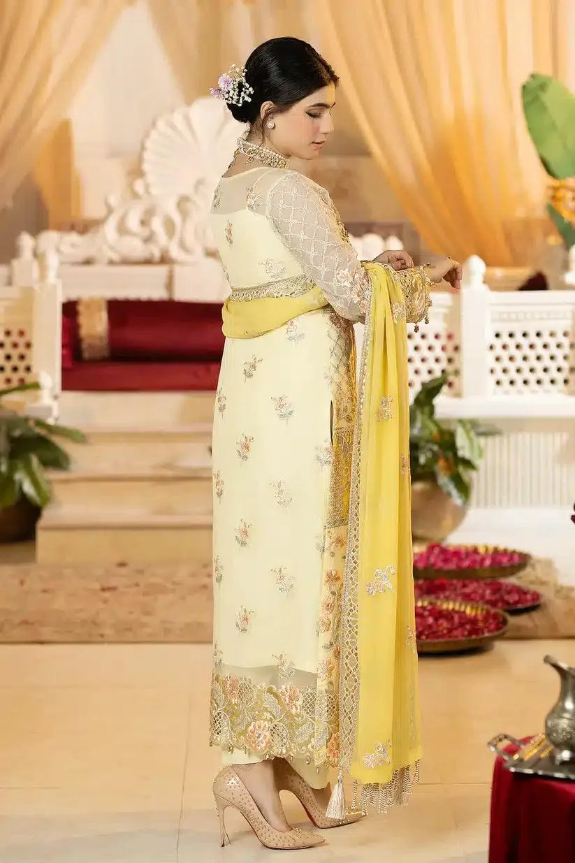 Imrozia Premium Falesia Formals 23 Yellow Raw Silk – view 3 – Poshaq