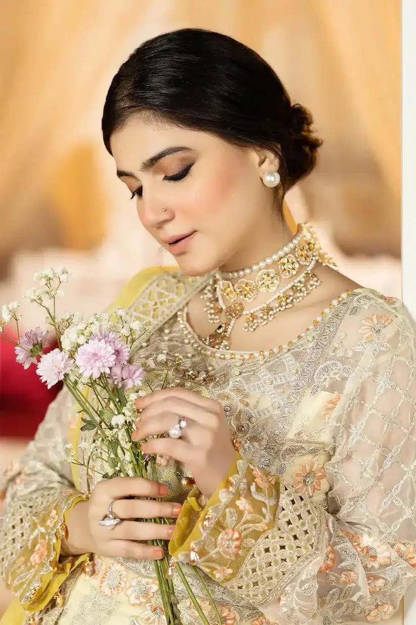 Imrozia Premium Falesia Formals 23 Yellow Raw Silk – view 4 – Poshaq