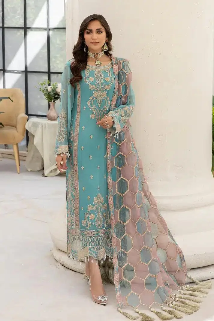 Imrozia Premium Naqsh Formals 23 Raw Silk – view 2 – Poshaq
