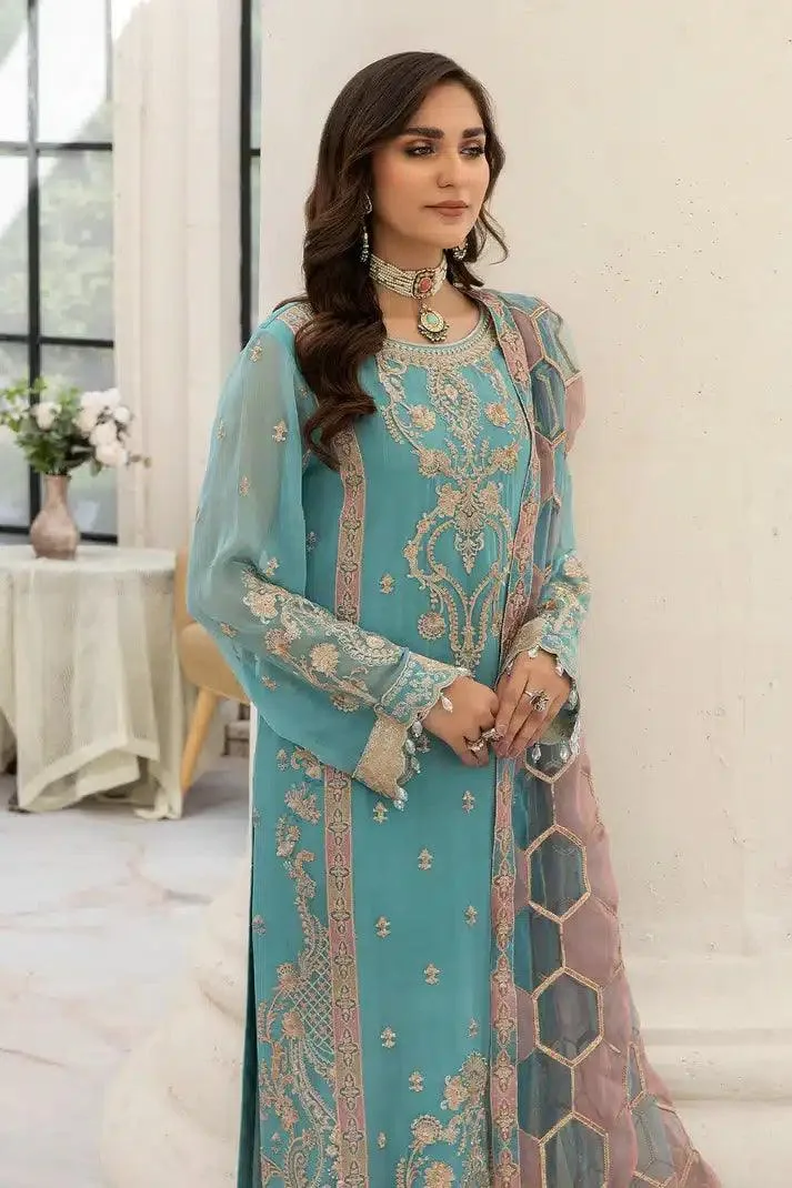 Imrozia Premium Naqsh Formals 23 Raw Silk – view 3 – Poshaq