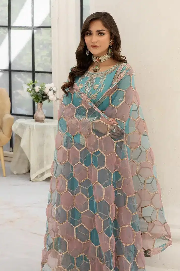 Imrozia Premium Naqsh Formals 23 Raw Silk – view 5 – Poshaq