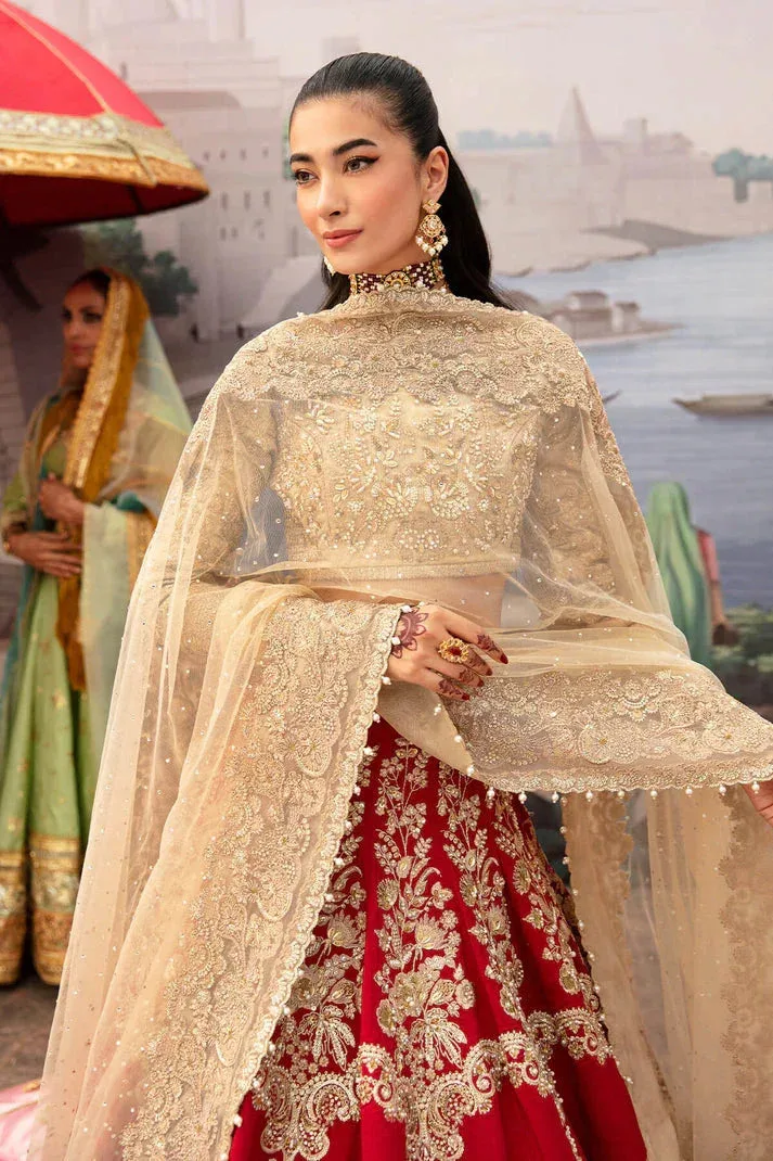 Imrozia Premium Kayseria Bridals 24 Gold Raw Silk – view 4 – Poshaq