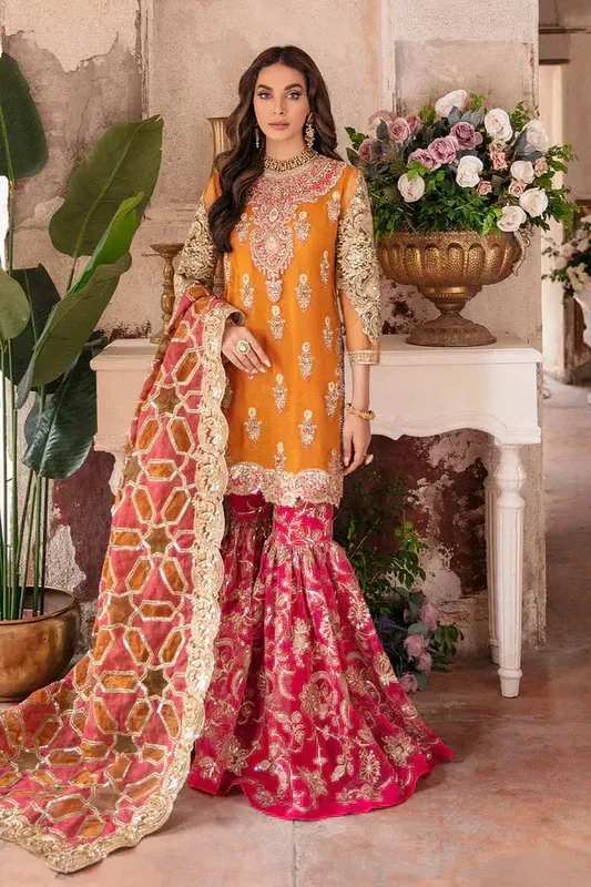 Imrozia Premium Pink Organza – view 1 – Poshaq