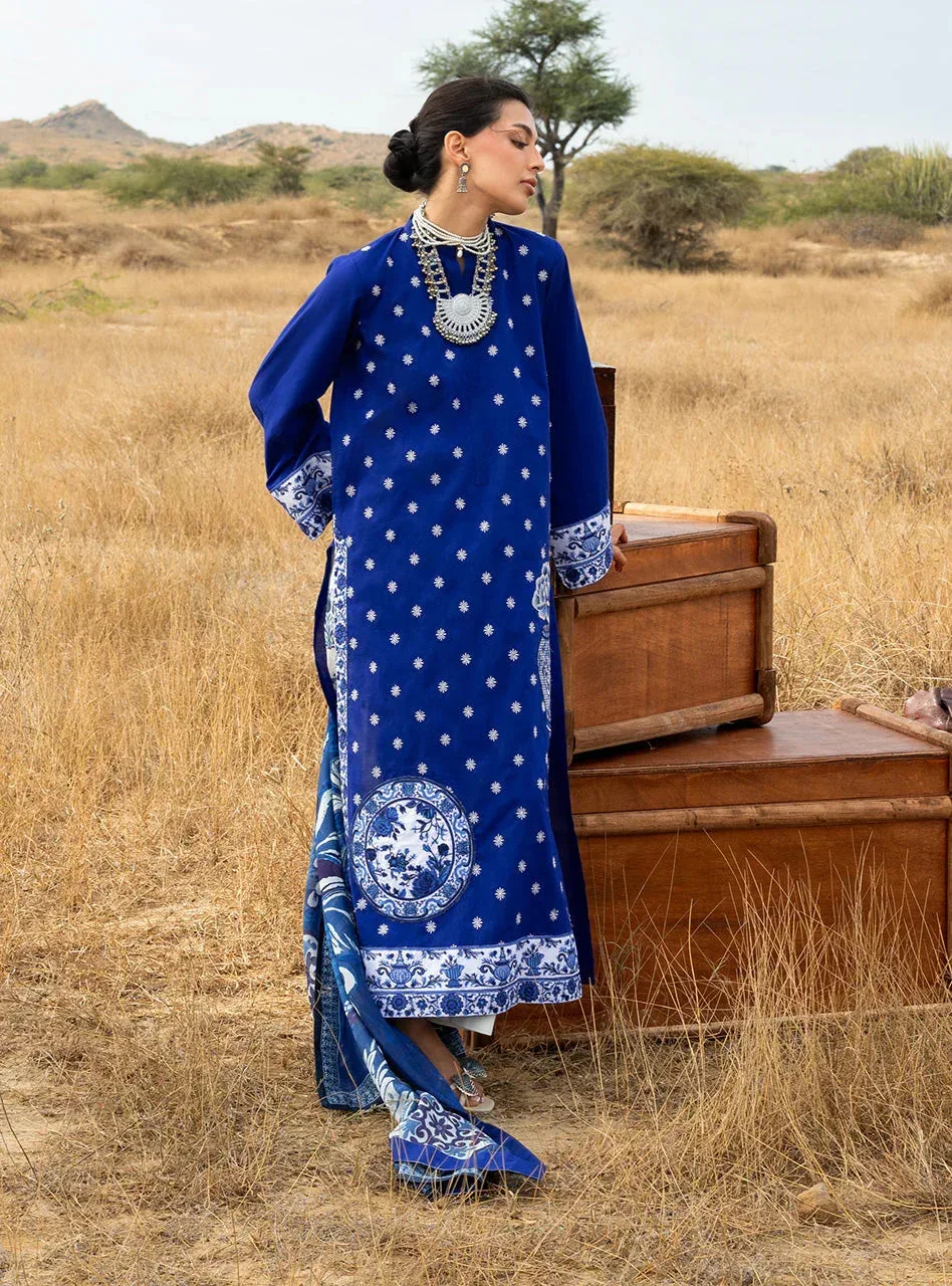 Spring/Summer'26 Blue Jacquard – view 3 – Poshaq