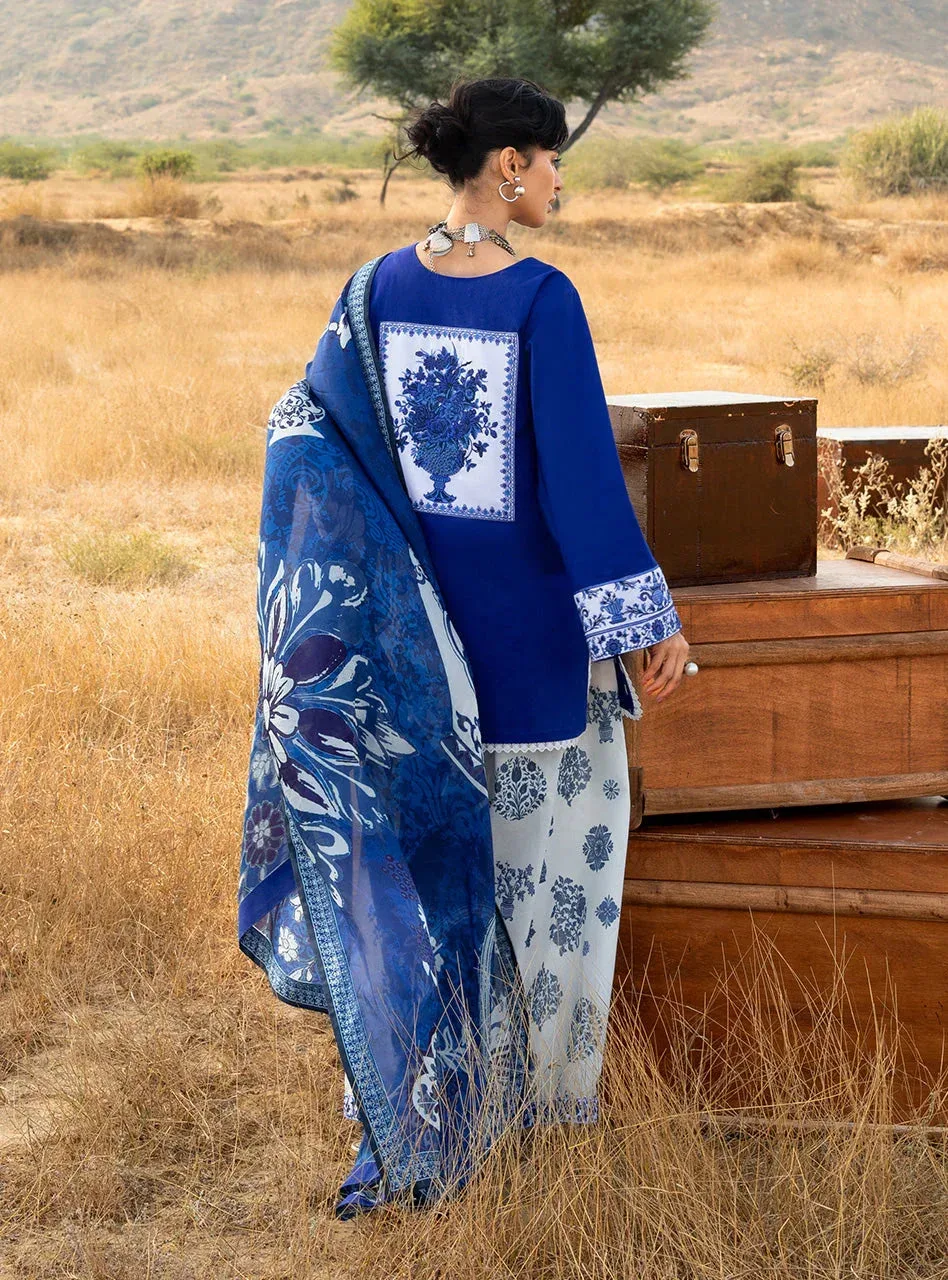 Spring/Summer'26 Blue Jacquard – view 4 – Poshaq