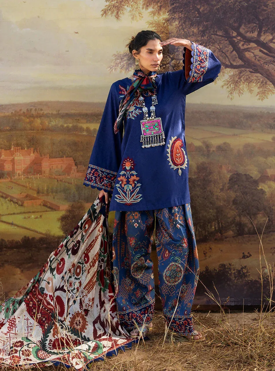 Spring/Summer'26 Blue Jacquard – view 2 – Poshaq