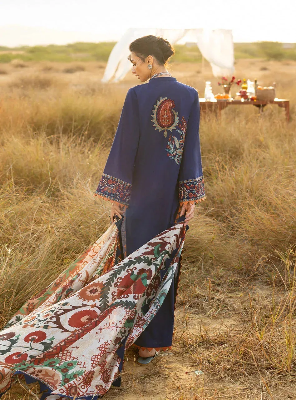 Spring/Summer'26 Blue Jacquard – view 3 – Poshaq
