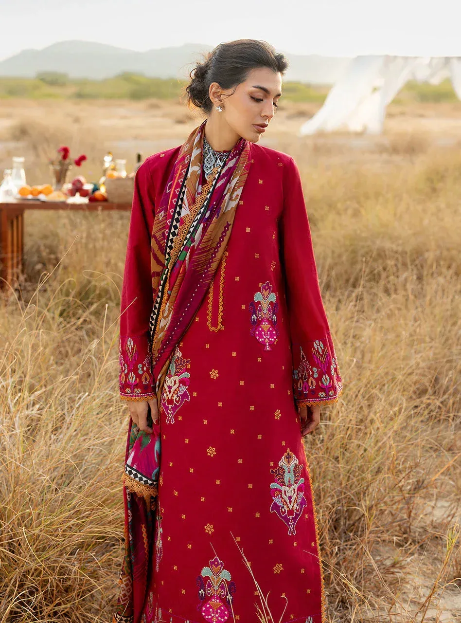 Spring/Summer'26 Red Jacquard – view 4 – Poshaq