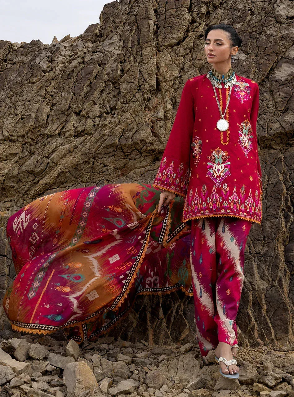 Spring/Summer'26 Red Jacquard – view 5 – Poshaq