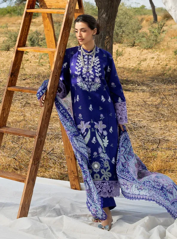 Spring/Summer'26 Purple Jacquard – view 1 – Poshaq