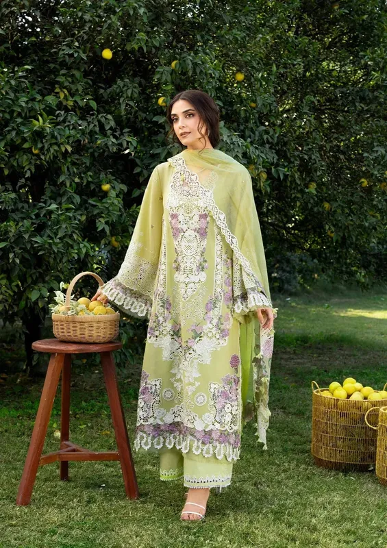 Elaf Premium Organza – view 1 – Poshaq