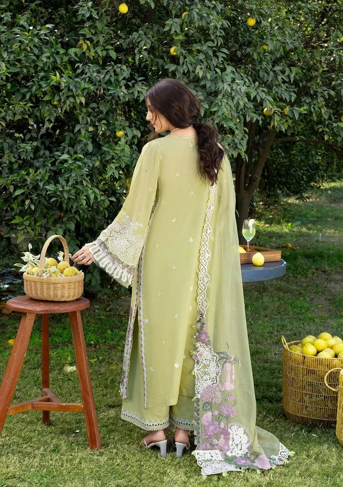 Elaf Premium Organza – view 2 – Poshaq