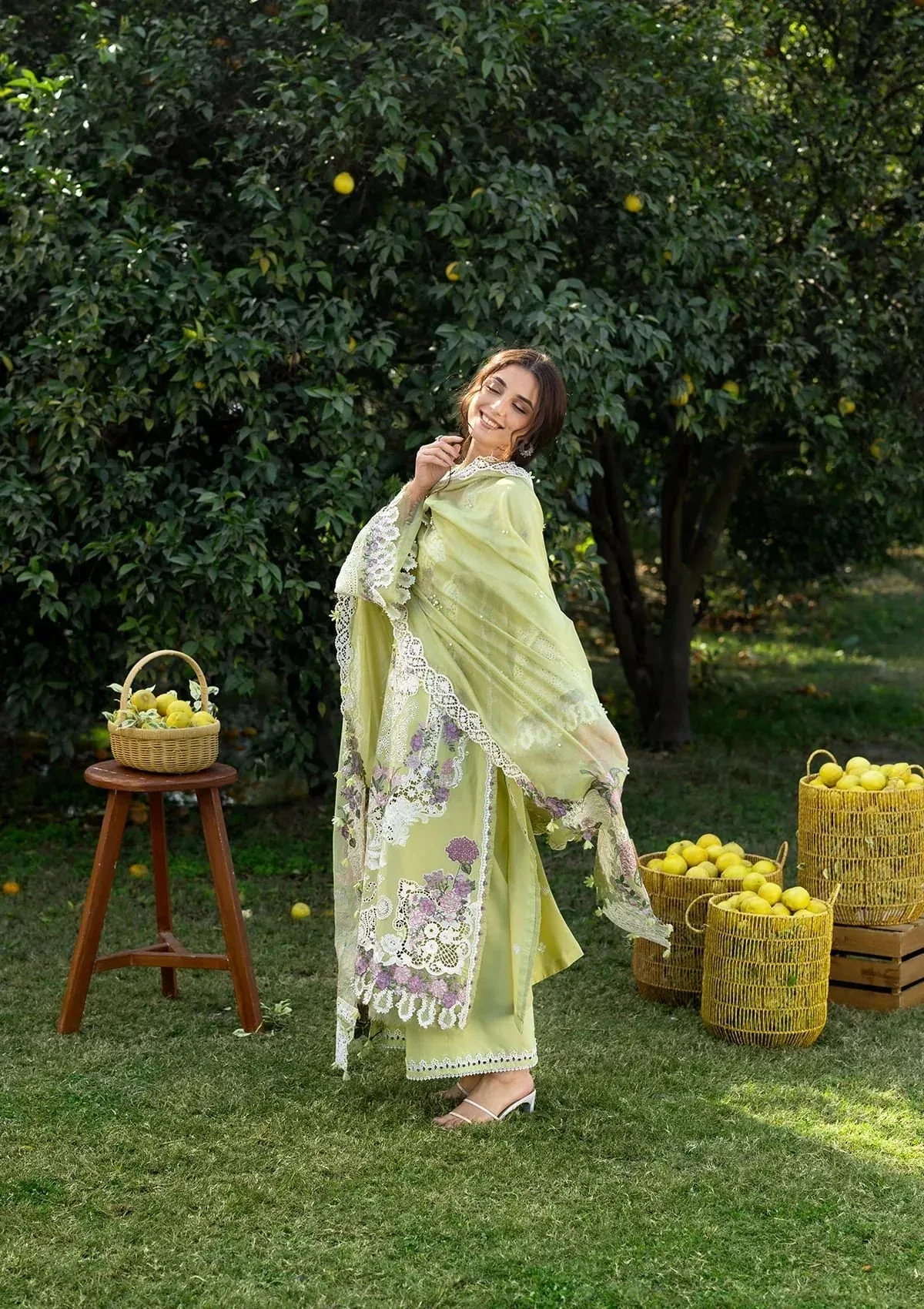 Elaf Premium Organza – view 8 – Poshaq