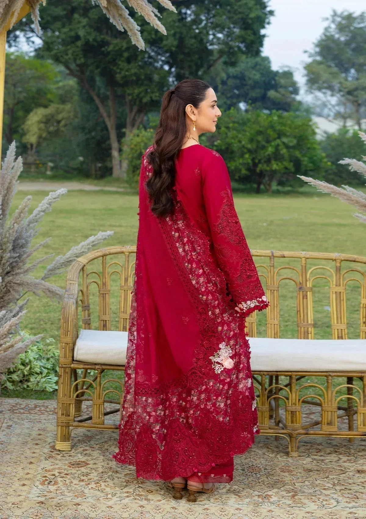 Elaf Premium Organza – view 2 – Poshaq