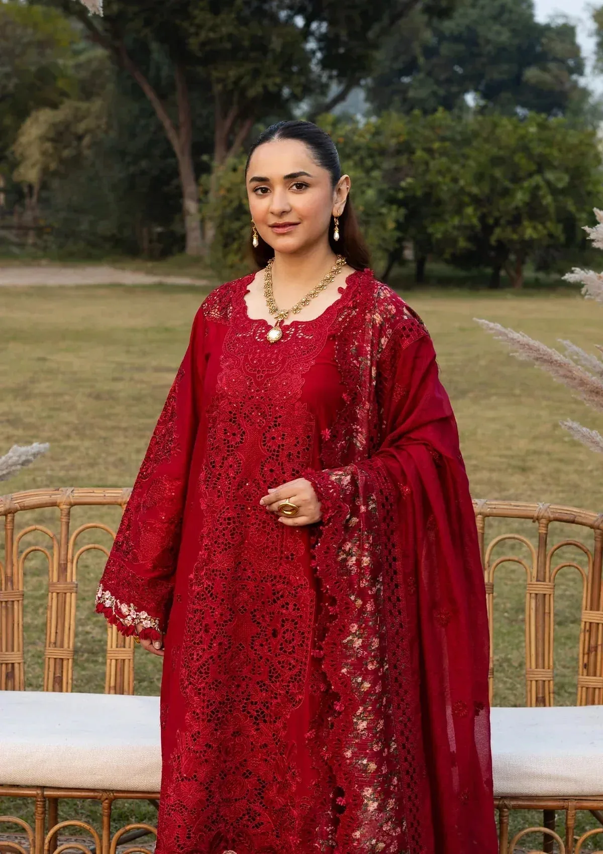 Elaf Premium Organza – view 3 – Poshaq