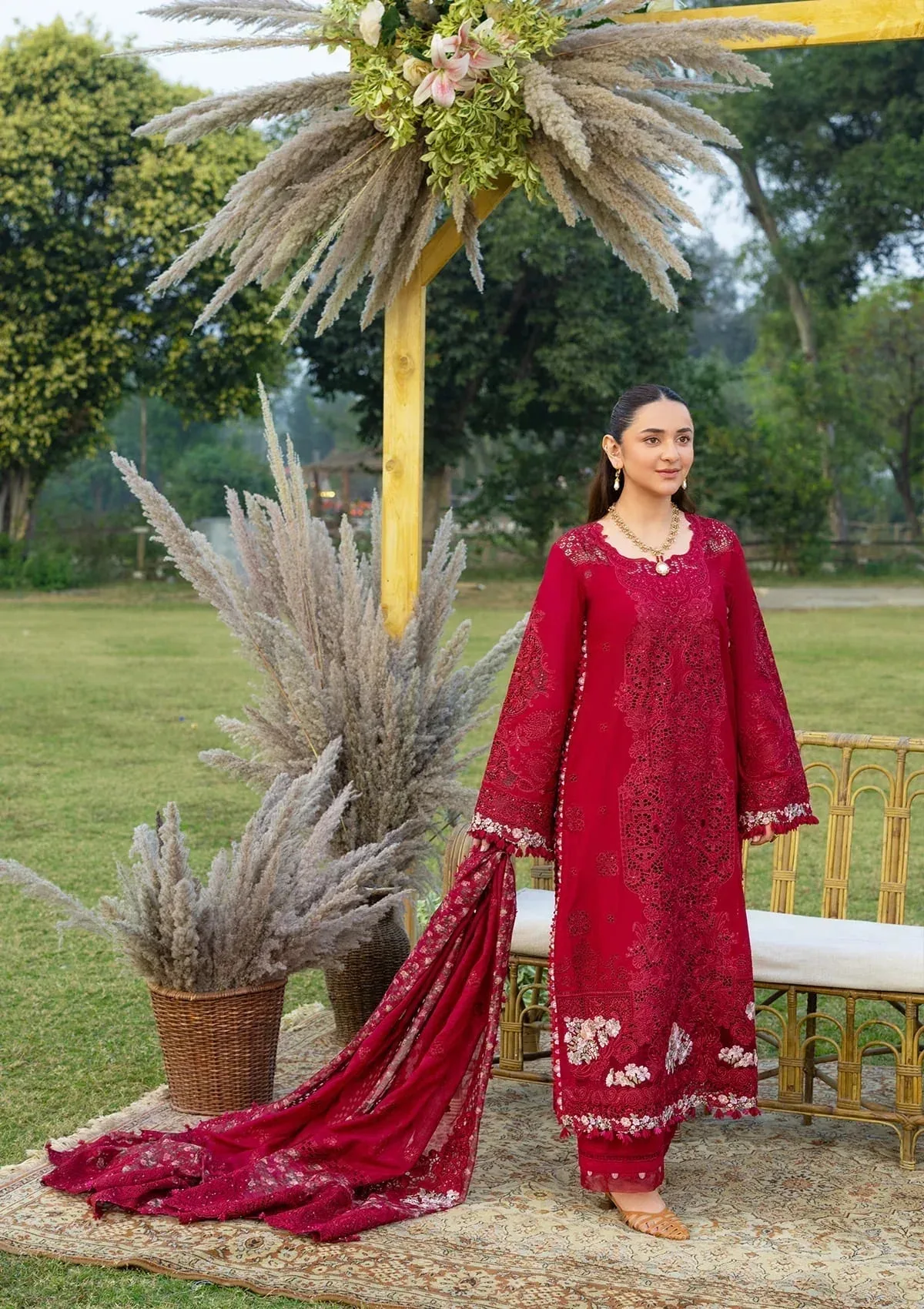 Elaf Premium Organza – view 5 – Poshaq