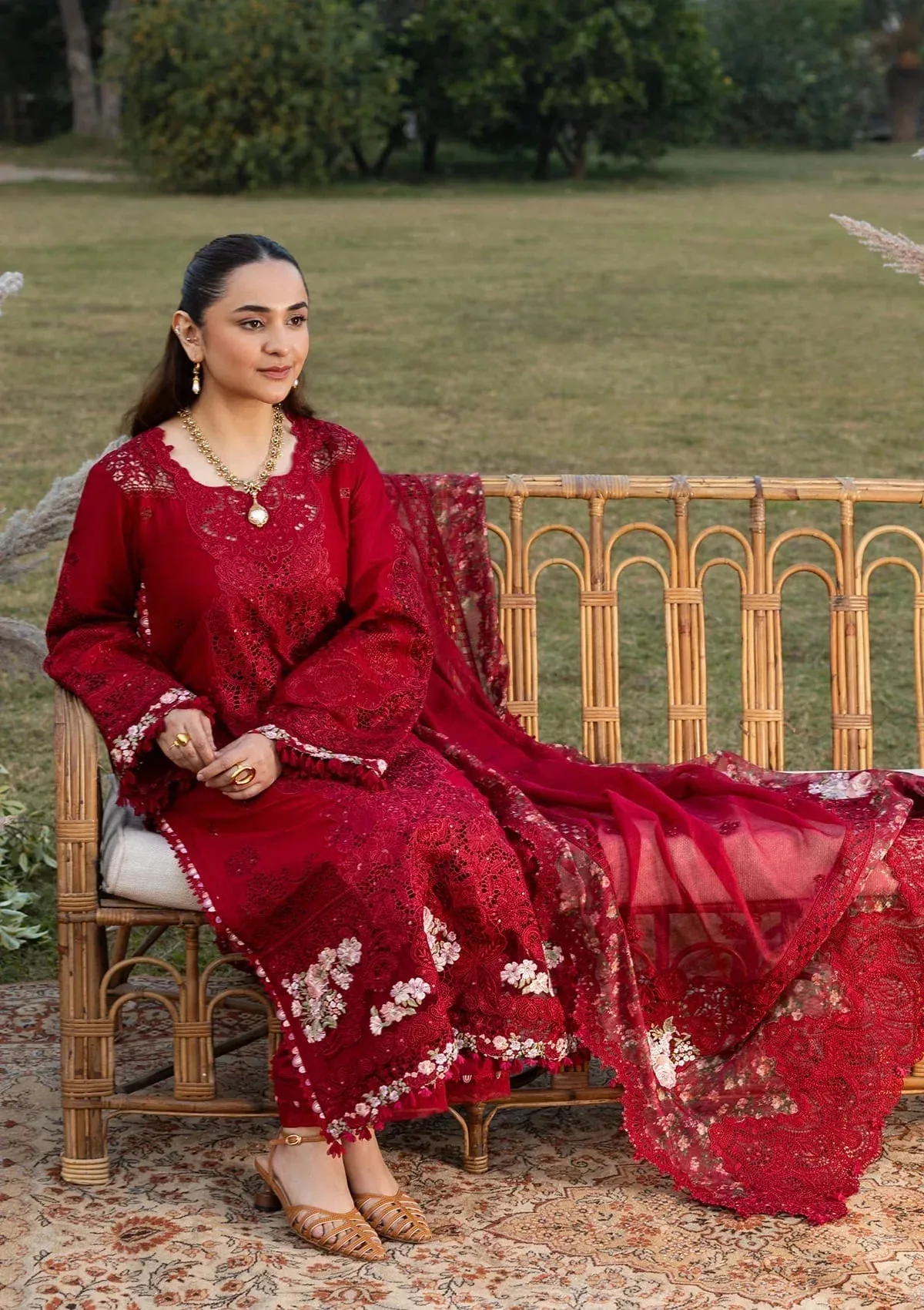 Elaf Premium Organza – view 8 – Poshaq