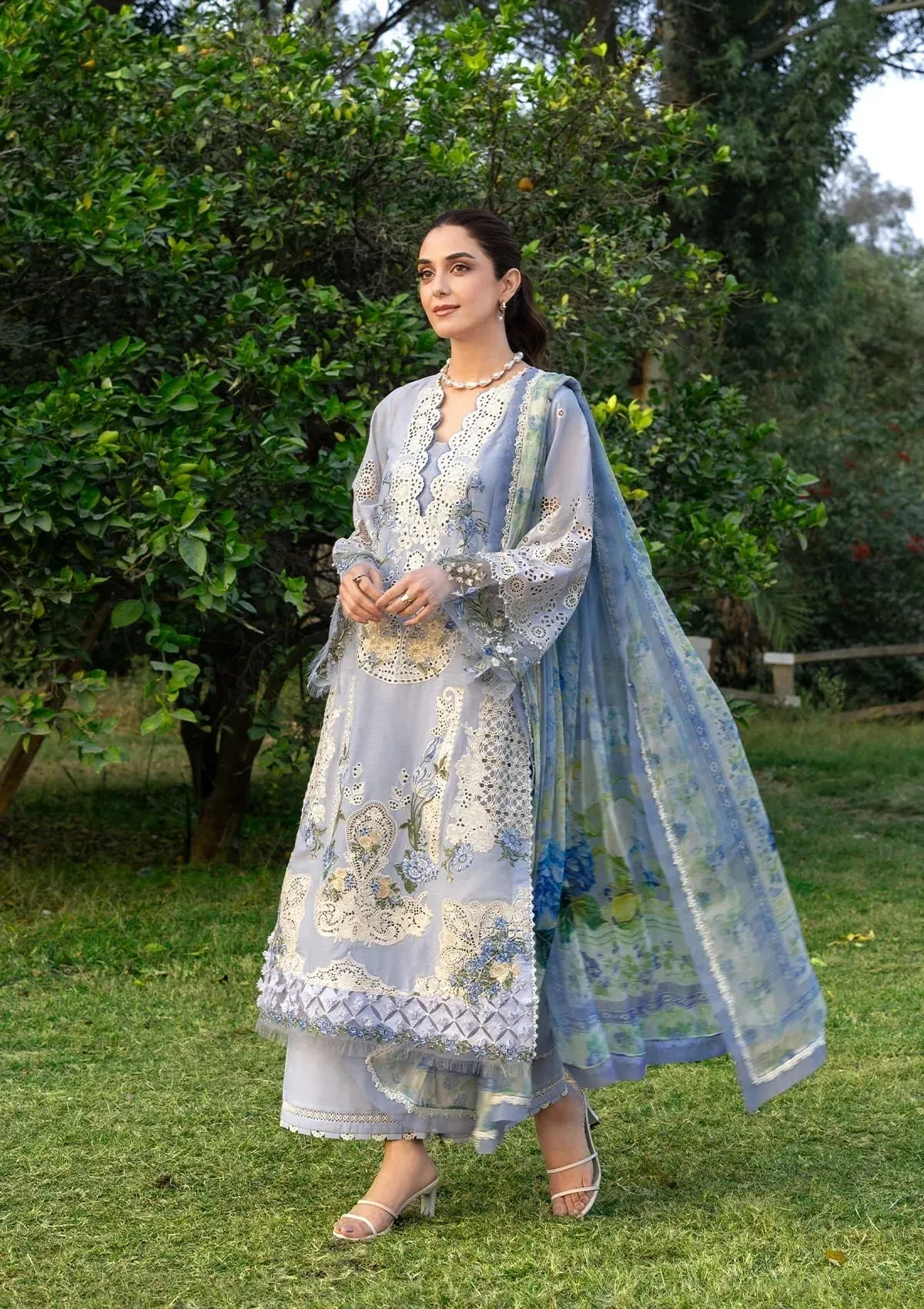 Elaf Premium Organza – view 1 – Poshaq
