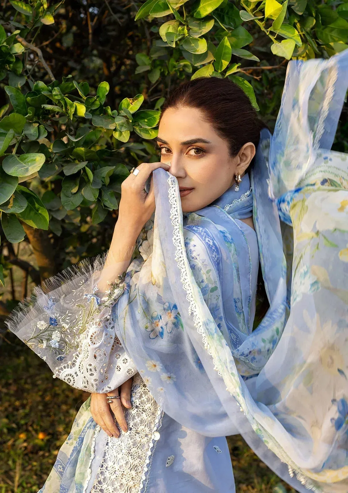 Elaf Premium Organza – view 12 – Poshaq