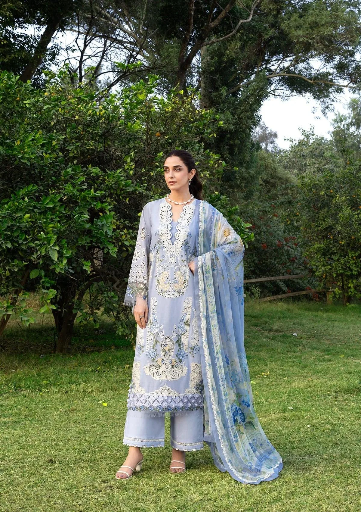 Elaf Premium Organza – view 7 – Poshaq