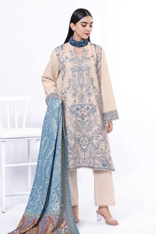 Khaadi My Winter Mood Light Skin Khaddar – view 1 – Poshaq
